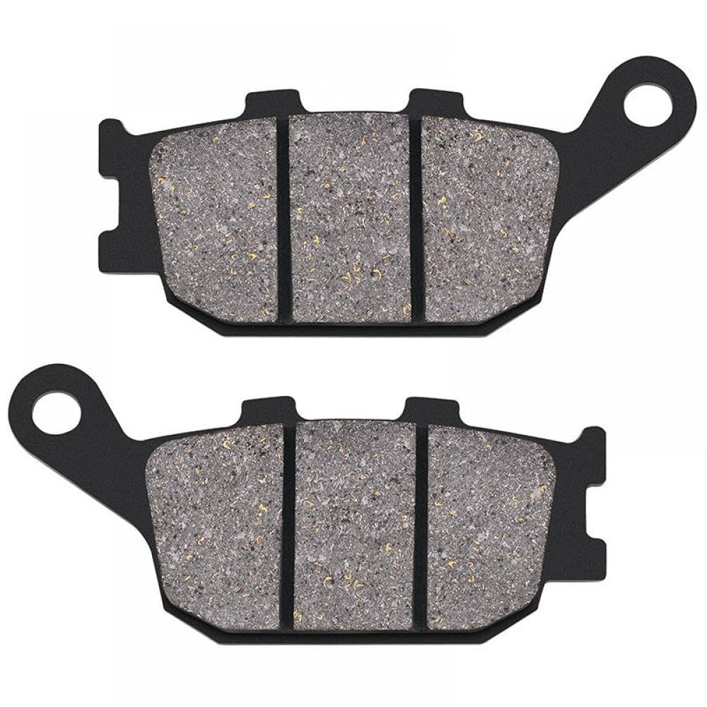 Universelle vordere und hintere Bremsbeläge Kompatibel mit kompatible FZ6 Naked XJ6-N XJ6-F XJ6-S Diversion 600 Modelle 2014 2015(1 Pair Rear) von GRzHKN