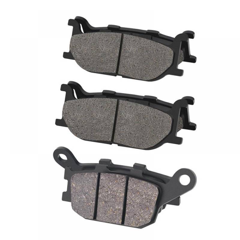 Universelle vordere und hintere Bremsbeläge Kompatibel mit kompatible FZ6 Naked XJ6-N XJ6-F XJ6-S Diversion 600 Modelle 2014 2015(1 Set) von GRzHKN