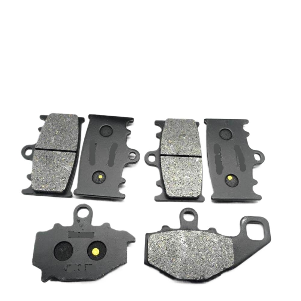 Vordere hintere Bremsbeläge Kompatibel mit ZX-6R 1995-1997 ZX600 2002-2007 ZZR600(Whole Set) von GRzHKN