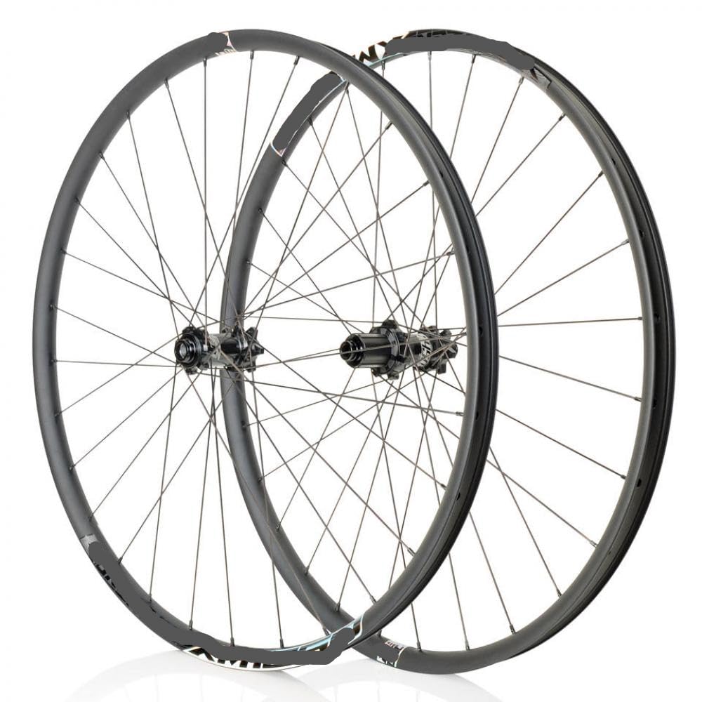 XM1850 Boost Mountain Bike Wheelset 110/148 mm Kompatibel mit 26/27,5/29 Zoll Tubeless Ready Offroad Riding mit 6-Starken-120-Klick-Design(110x15 148x12MM OS) von GRzHKN