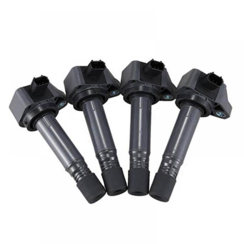 Zündspule kompatibel mit City CRV 2.0L 2007–2014 Civic 1.8L 2006–2011 Teilenummern UF582 C1580 30520-RNA-A01 30520(4 pcs) von GRzHKN