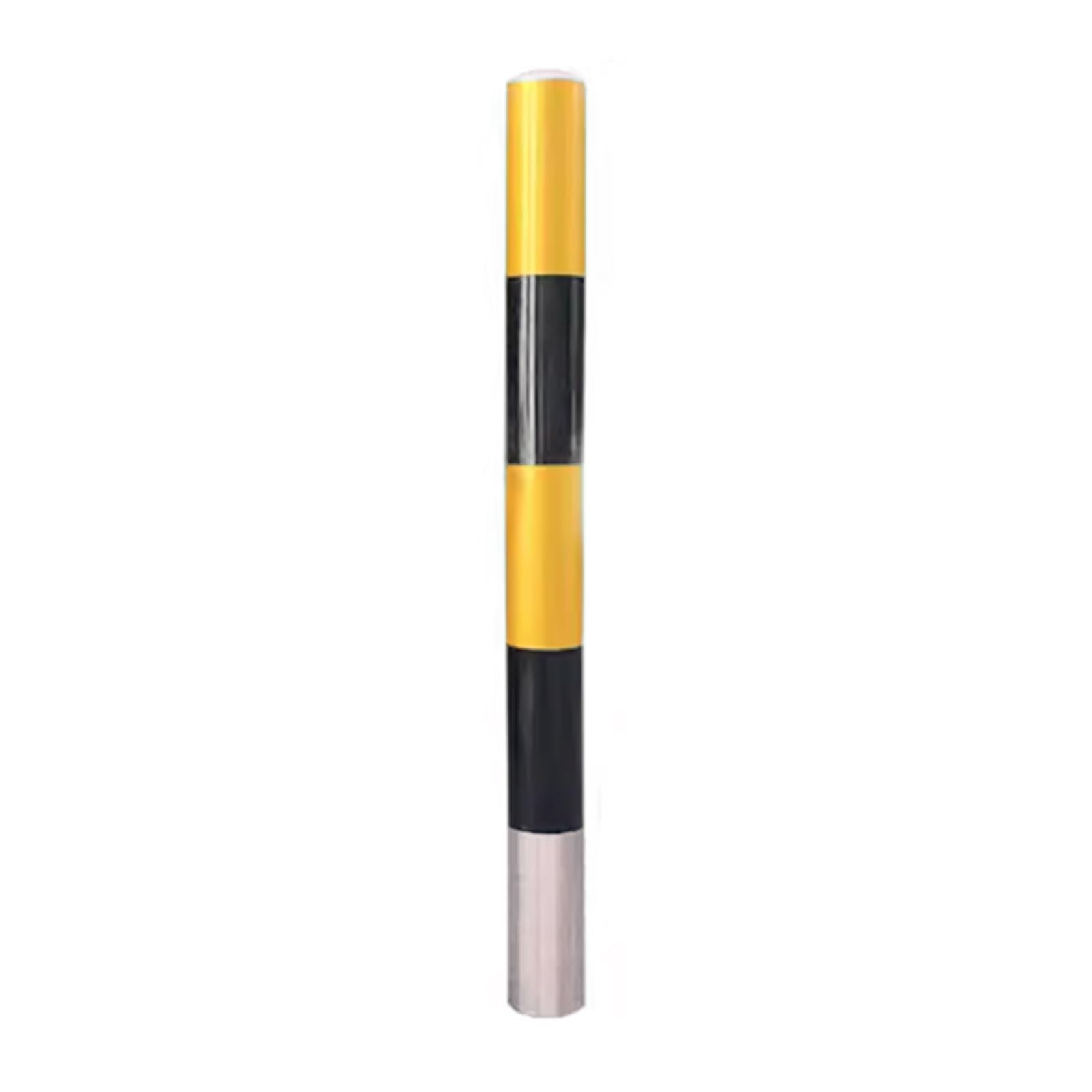 Freistehende Sicherheitspoller Absperrpfosten, Parkpoller, Warnhinweis Zum Schutz Vor Anfahrschäden, Hotels Parkplätzen Rasenflächen Supermärkten Wartungsbereichen Lagerhallen(Yellow (1pcs),8.9cm/3.5i von GSATREY