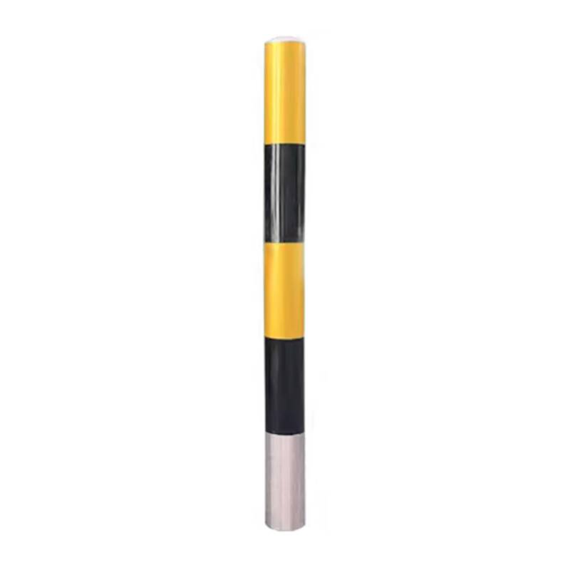 Freistehende Sicherheitspoller Absperrpfosten, Parkpoller, Warnhinweis Zum Schutz Vor Anfahrschäden, Hotels Parkplätzen Rasenflächen Supermärkten Wartungsbereichen Lagerhallen(Yellow (1pcs),11.4cm/4.5 von GSATREY