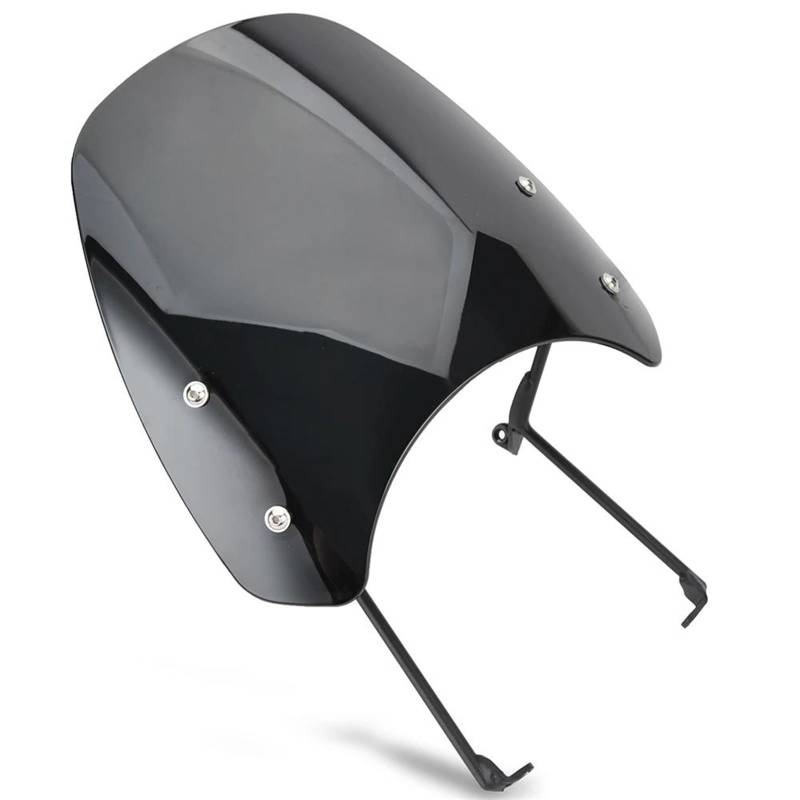 Motorrad Windabweiser Für CL 300 Für CL300 2023 Motorrad Windschutzscheibe Windschutz Wind Bord Visier Motorrad Windschutzscheibe(Black) von GSCTMFMLPT