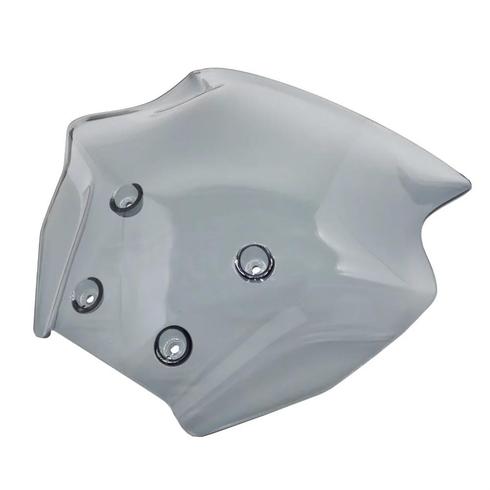 Motorrad Windabweiser Für MT-09 SP 2024 Windschutzscheibe Motorrad Front Fliegengitter Windabweiser Bildschirm Motorrad Windschutzscheibe(Grey) von GSCTMFMLPT