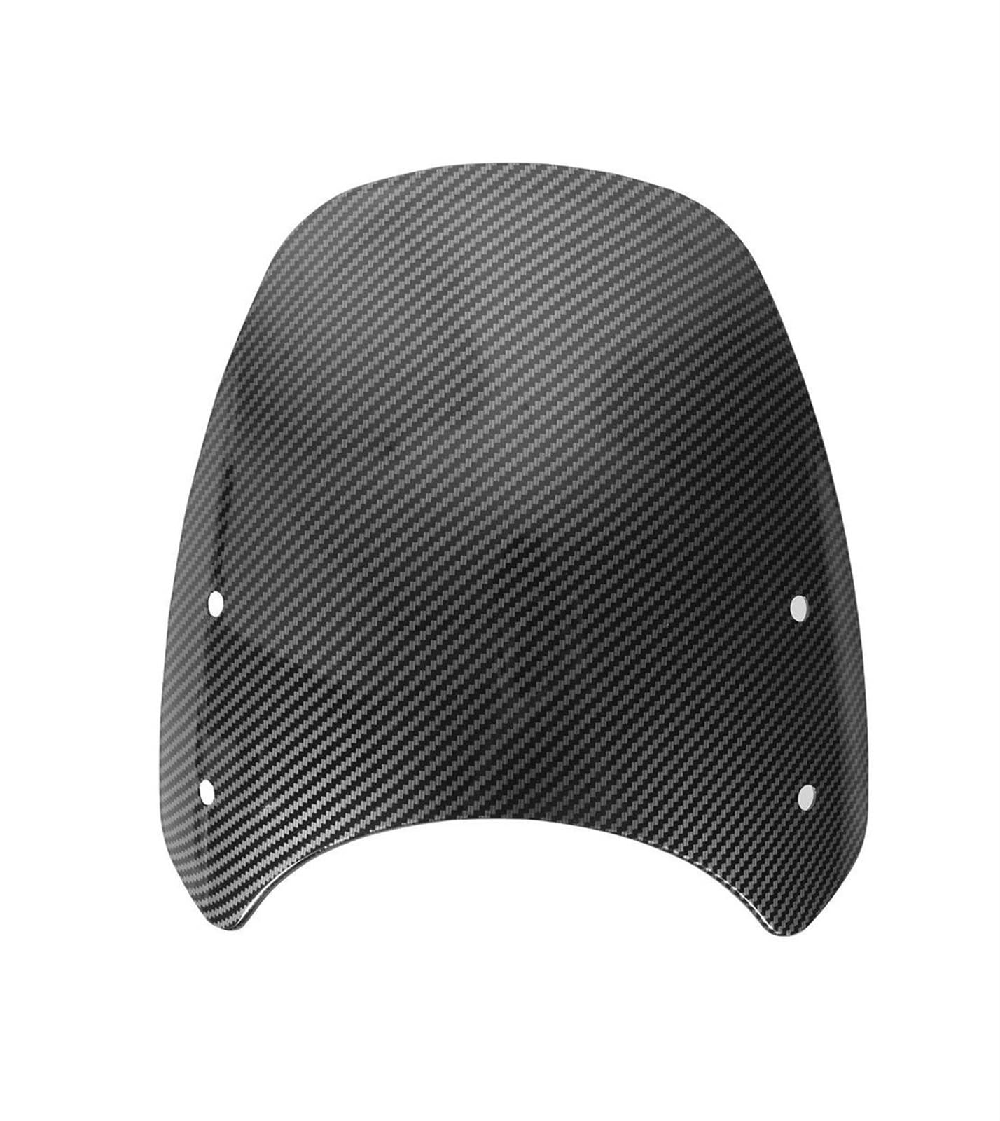 Motorrad Windabweiser Für Speed ​​Twin 1200 2019-2020 Windschutzscheibe Motorrad Windschutz Frontverkleidung Motorrad Windschutzscheibe(Carbon Fiber Look) von GSCTMFMLPT