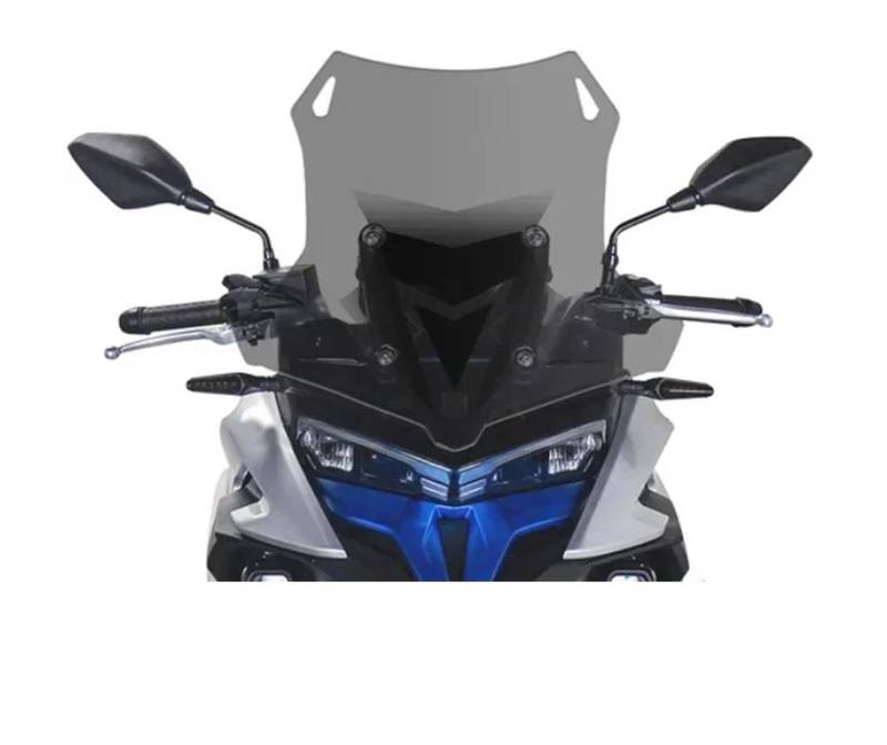 Motorrad Windabweiser Motorrad Frontscheibe Windschutz Zubehör Für Loncin Für VOGE Für DS525X Für DS 525X Für 525 DSX Für DS525 2022 2023 Motorrad Windschutzscheibe(SOOT,1) von GSCTMFMLPT