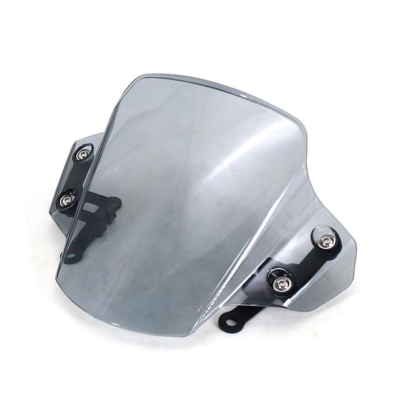 Motorrad Windabweiser Motorradzubehör Windschutzscheibe Passend Für MT-09 2021 2022 2023 Motorrad Windschutzscheibe(Smoky Gray) von GSCTMFMLPT