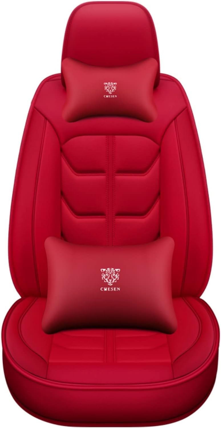 GSDOMJ Autositzbezüge passend für MBZGL GlE GLA GLC GLKPremium-Sitze schützen den Innenraum, roter Luxus von GSDOMJ