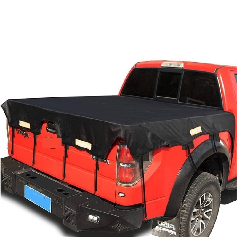 Langlebige Oxford Tuch LKW Bettplane mit Reflektionsstreifen für 5,5-ft, 6,5-ft und 8,0-ft Pickup Truck Betten (Size:6.5-ft. Bed) von GSJNHY