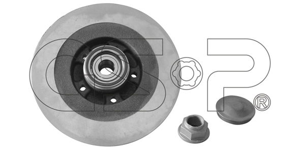Bremsscheibe GSP 9230143K von GSP