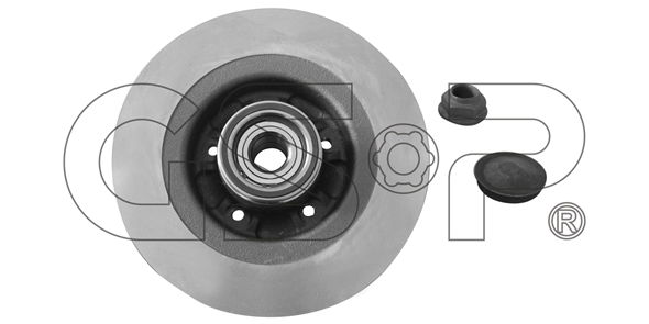 Bremsscheibe Hinterachse GSP 9230141K von GSP