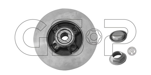 Bremsscheibe Hinterachse GSP 9230148K von GSP