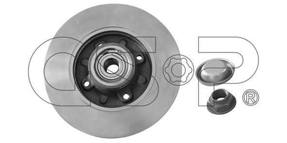 Bremsscheibe links GSP 9225042K von GSP