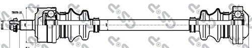 GSP 235006 Antriebswelle von GSP