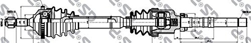 GSP 245010 Antriebswelle von GSP