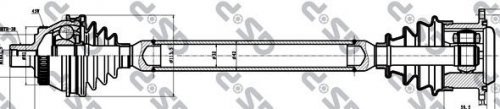 GSP 299113 Antriebswelle von GSP