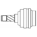 GSP 644001 Gelenksatz, Antriebswelle von GSP