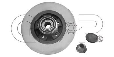 Gsp 1x Bremsscheibe mit Radlager Voll Hinterachse [Hersteller-Nr. 9230144K] für Mercedes-Benz, Renault von GSP