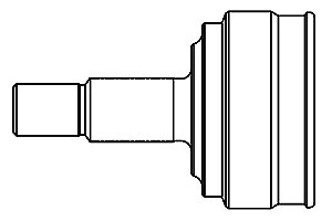 Gsp Gelenksatz, Antriebswelle [Hersteller-Nr. 856017] für Subaru von GSP