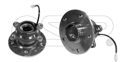 Gsp Radlager [Hersteller-Nr. 9324003] für Fiat, Suzuki von GSP