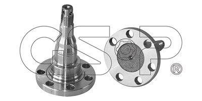 Gsp Radlager [Hersteller-Nr. 9499044] für Audi, Seat, VW von GSP