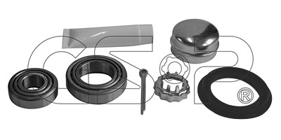 Gsp Radlager Hinterachse/ Vorderachse [Hersteller-Nr. GK0529] für Audi, Porsche, Seat, Skoda, VW von GSP