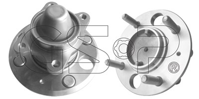 Gsp Radlagersatz [Hersteller-Nr. 9400037] für Hyundai, Kia von GSP