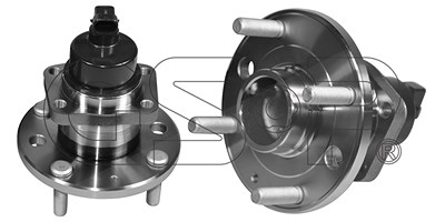 Gsp Radlagersatz [Hersteller-Nr. 9400049] für Chevrolet, Gm Korea von GSP