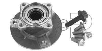 Gsp Radlagersatz [Hersteller-Nr. 9324002K] für Smart von GSP