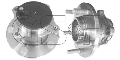 Gsp Radlagersatz inkl. Radnabe [Hersteller-Nr. 9400106] für Mazda von GSP