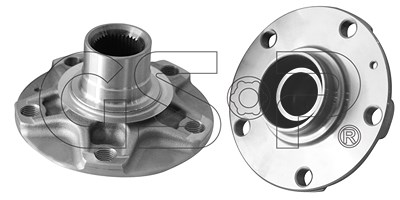 Gsp Radnabe [Hersteller-Nr. 9438006] für Audi, VW von GSP