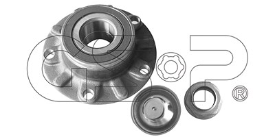 Gsp Radnabe mit Radlager VA [Hersteller-Nr. 9237003K] für BMW von GSP