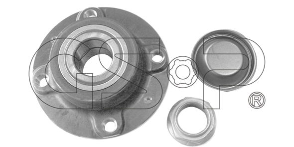 Radlagersatz Hinterachse beidseitig GSP 9232030K von GSP