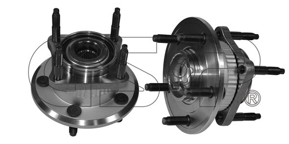 Radlagersatz Hinterachse beidseitig GSP 9329007 von GSP