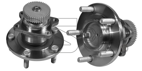 Radlagersatz Hinterachse beidseitig GSP 9400027 von GSP