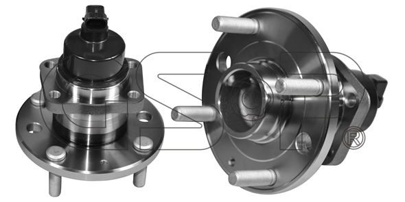 Radlagersatz Hinterachse beidseitig GSP 9400049 von GSP