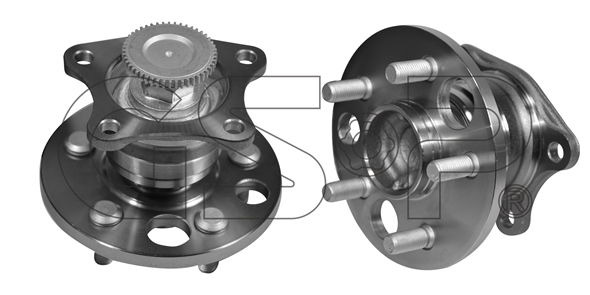 Radlagersatz Hinterachse beidseitig GSP 9400067 von GSP