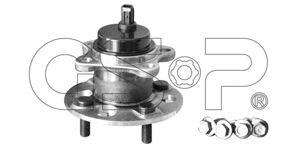 Radlagersatz Hinterachse beidseitig GSP 9400087K von GSP