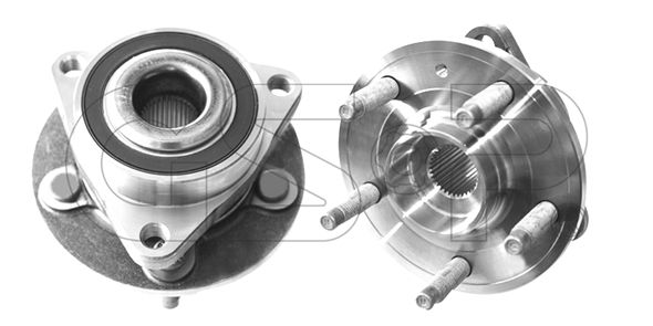 Radlagersatz Vorderachse beidseitig GSP 9333080 von GSP