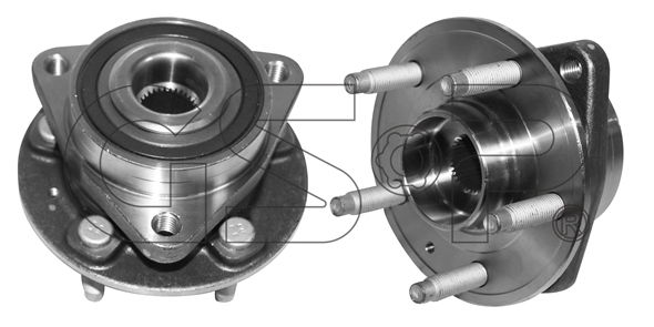 Radlagersatz Vorderachse beidseitig GSP 9333126 von GSP