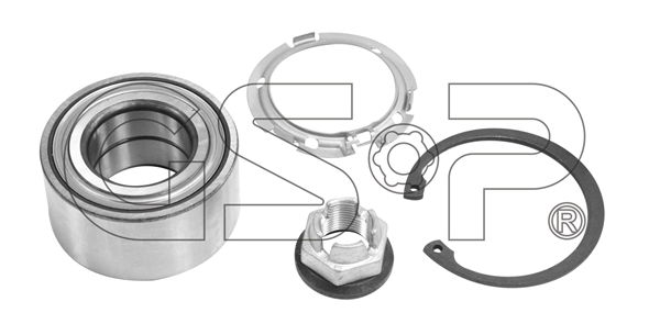 Radlagersatz Vorderachse beidseitig GSP GK6561 von GSP