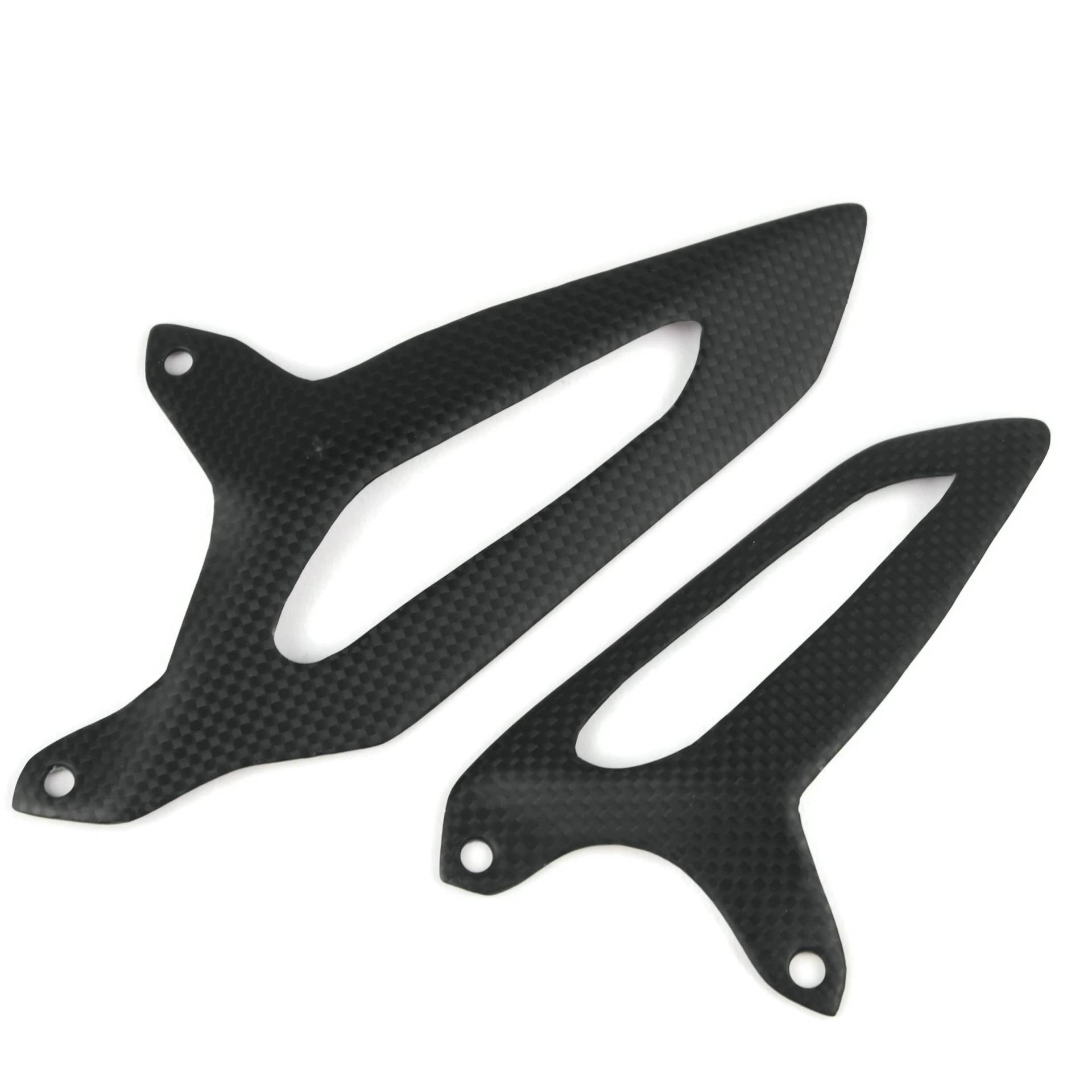 Carbon Fersenschutz Fersenschoner kompatibel mit Ducati 899 959 1199 1299 V2 Matt von GStradingonline