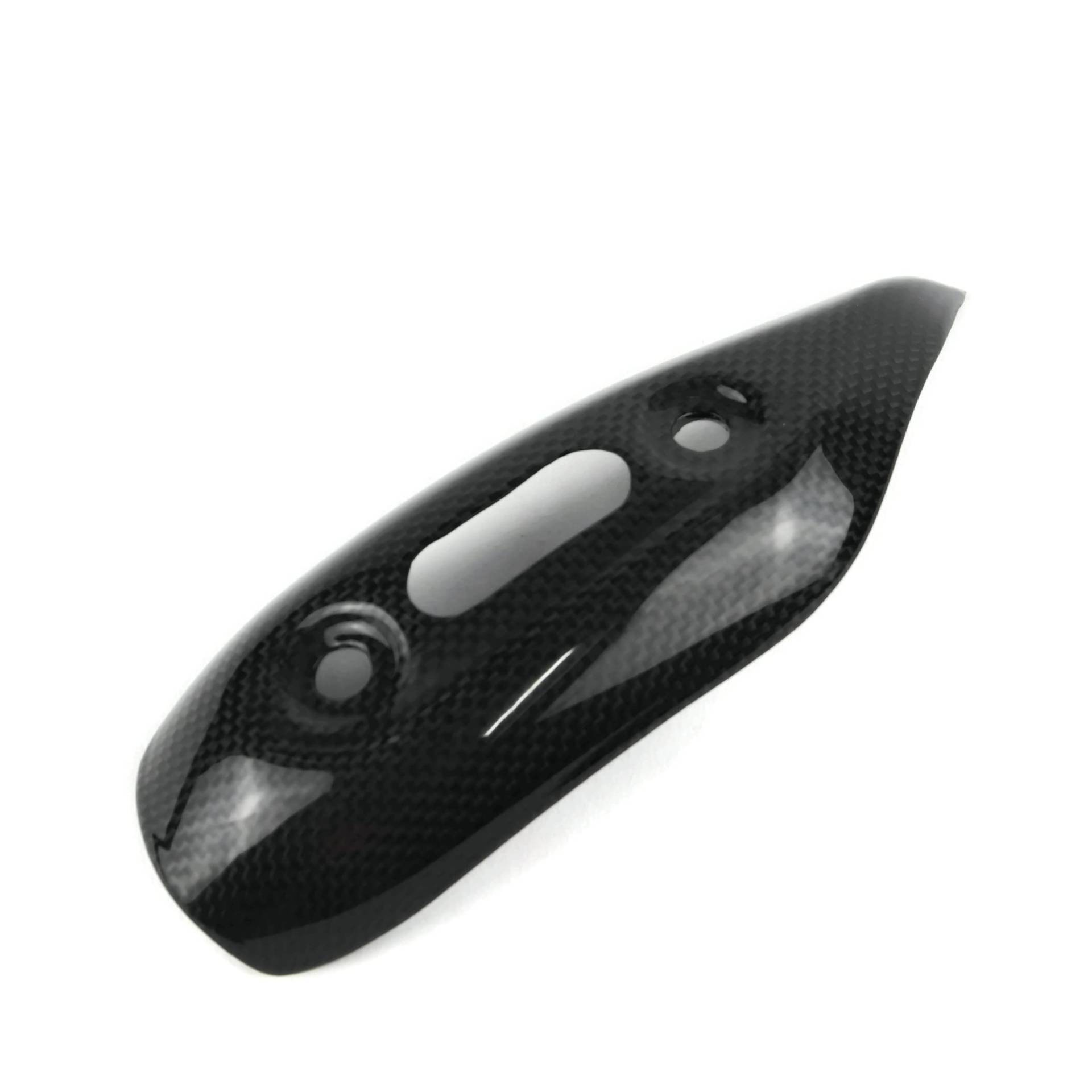 GStradingonline Carbon Auspuff Hitzeschutz kompatibel mit Ducati Monster 696 796 1100 Evo von GStradingonline