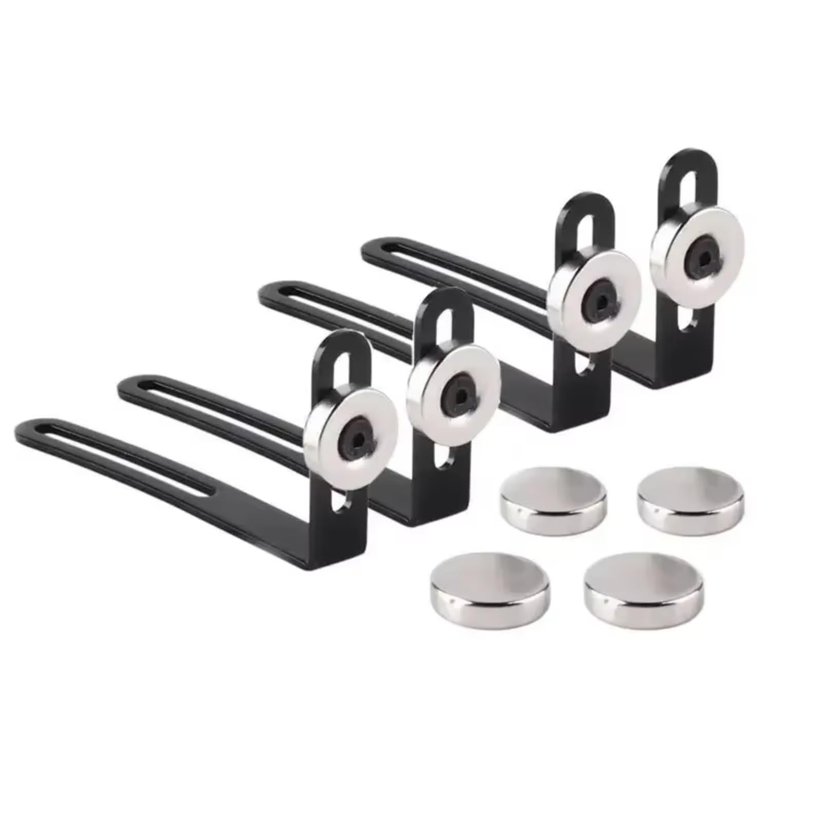 GTFRUQAS Für Axial Für SCX10 90046 90047 D90 1/10 RC Auto Crawler Feste Halterung Teil 4 Stücke RC Auto Shell Karosseriehalterung Metall L-Halterung Mit Magnet RC Ersatzteile GTFRUQAS Für Axial Für SCX10 90046 90047 D90 1/10 RC Auto Crawler Feste Halterung Teil 4 Stücke RC Auto Shell Karosseriehalterung Metall L-Halterung Mit Magnet RC Ersatzteile von GTFRUQAS