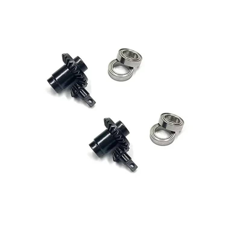 GTFRUQAS RC Ersatzteile Für FMS Für FCX24 1/24 Für Kleine Sieben Fernbedienung Auto Metall Teile Upgrade Brücke Getriebe RC Auto Upgrade Teile Zubehör Ersatz(Size2) von GTFRUQAS