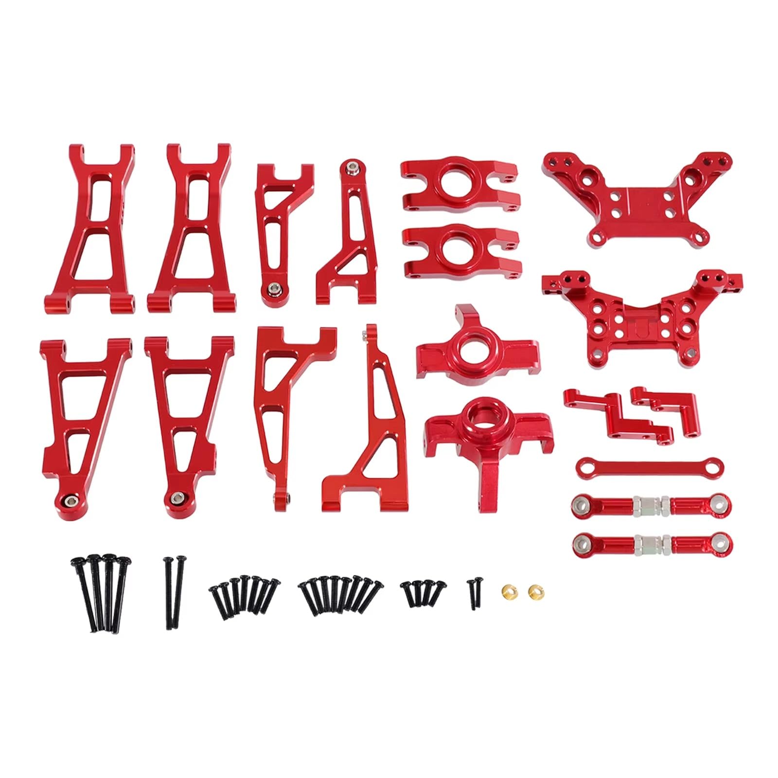 GTFRUQAS RC Ersatzteile Für HBX Für 16889 16889A 16890 SG1601 SG1602 1/16 Metall Upgrade Teile Für Fernbedienung Fahrzeuge Fragile Set Teile(Red) von GTFRUQAS