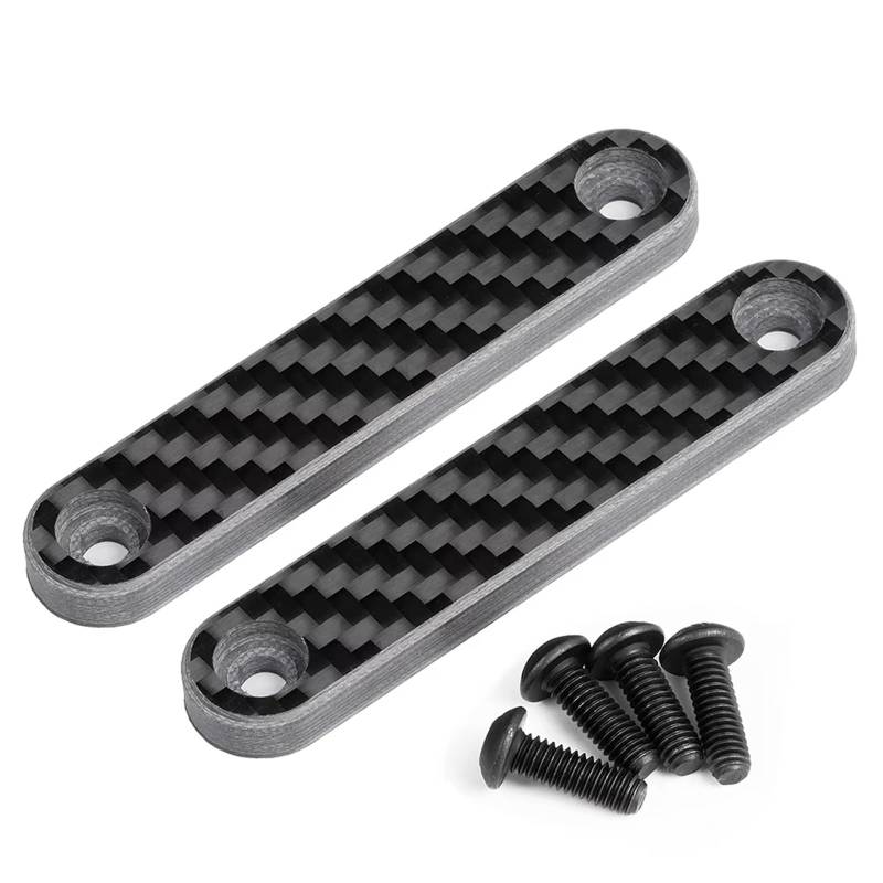 GTFRUQAS RC Ersatzteile Für Infraction 6s Für Blx V2 Für All-Road 1/7 Carbon Faser Dachreling Dekoration RC Auto LKW Upgrade Teile Modifikation RC Auto Zubehör von GTFRUQAS