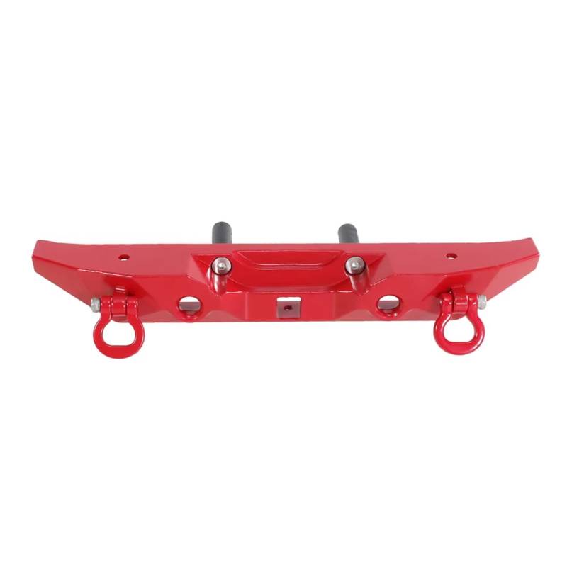 GTFRUQAS RC Ersatzteile Für MN Für MN128 1/12 RC Auto Upgrade Metall Hinten Stoßstange Pull-Out Anhänger Änderung Anhänger Haken Teile Zubehör Können Installiert Werden(Red) von GTFRUQAS