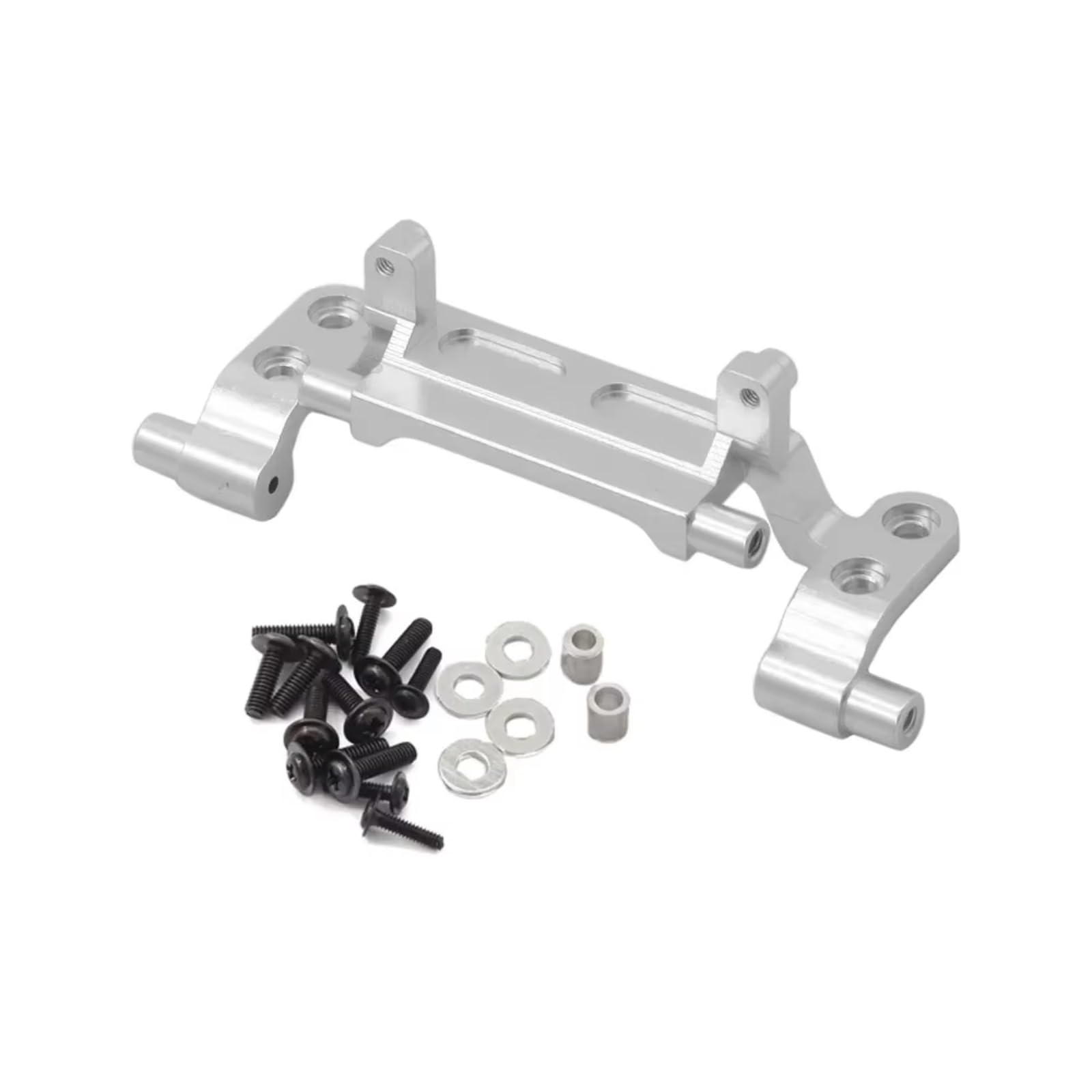 GTFRUQAS RC Ersatzteile Für MN Für MN82 Für MN78 1/12 Fernbedienung Auto Metall Upgrade Stange Halterung Stange Basis Geeignet Upgrade Teile Zubehör(Silver) von GTFRUQAS